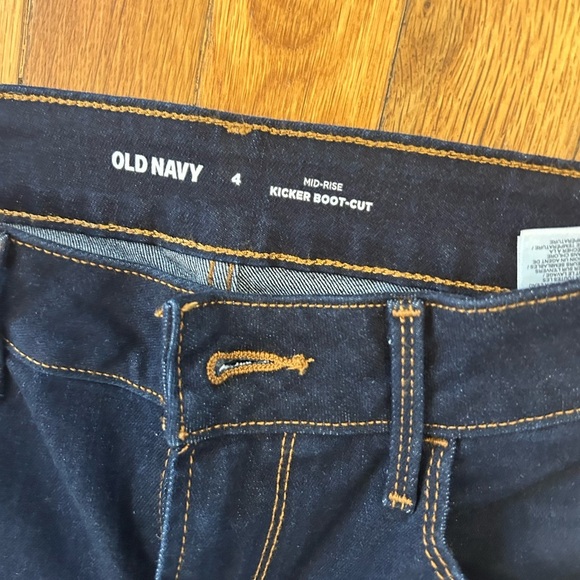 Old Navy Blue Boot Cut Jeans Classic Fit - Picture 2 of 5